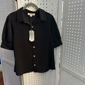 Vine & Love Black Blouse